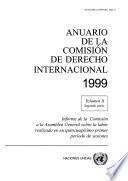Libro Anuario de la Comisión de Derecho Internacional 1999, Vol.II, Parte 2