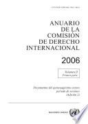 Anuario de la Comisión de Derecho Internacional 2006, Vol. II, Parte 1 (Adición 2)