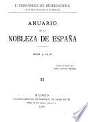 Anuario de la nobleza de España