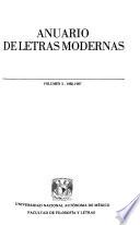 Anuario de letras modernas