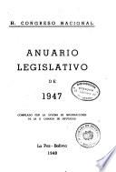 Anuario de leyes, decretos, resoluciones y órdenes supremas