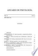 Anuario de psicología