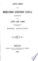 Anuario del Observatorio Astronómico Nacional