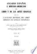 Anuario Español e Hispanoamericano del Libro y de las Artes Gráficas