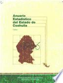 Anuario estadístico. Coahuila 1986