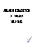 Anuario estadístico de Boyacá