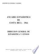Anuario estadístico de Costa Rica
