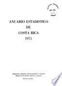 Anuario estadístico de Costa Rica