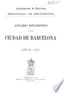 Anuario estadístico de la ciudad de Barcelona