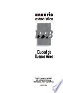 Anuario estadístico de la ciudad de Buenos Aires