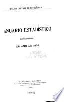 Anuario estadístico de la República de Chile