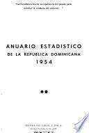 Anuario estadístico de la República dominicana