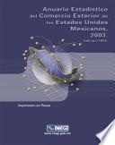 Anuario estadístico del comercio exterior de los Estados Unidos Mexicanos 2003. Importación en pesos