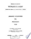 Anuario estadístico del Paraguay