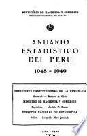 Anuario estadístico del Peru
