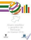 Anuario estadístico y geográfico de Michoacán de Ocampo 2016