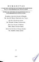 Anuario humanitas