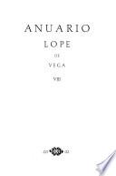 Anuario Lope de Vega