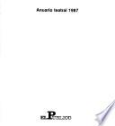 Anuario teatral