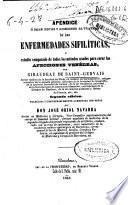 Apéndice o sean notas y adiciones al tratado de las enfermedades sifilíticas..