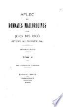 Aplec de rondaies mallorquines