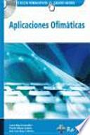 Aplicaciones ofimáticas