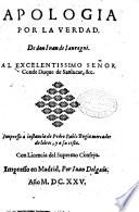 Apologia por la verdad