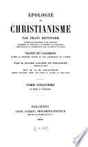 Apologie du christianisme