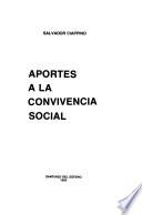 Aportes a la convivencia social