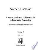 Aportes críticos a la historia de la izquierda argentina: 1865-1961