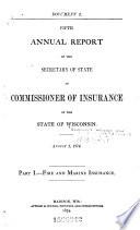 Appendix to the Assembly Journal