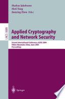 Applied Cryptography and Network Security