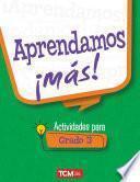 Aprendamos ¡más! Actividades para Grado 3 ebook