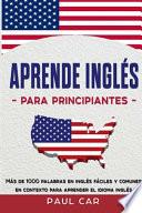 Aprende Inglés Para Principiantes