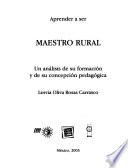 Aprender a ser maestro rural