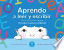Aprendo a Leer y Escribir Book 1