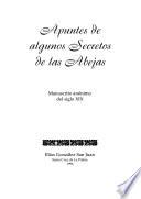 Apuntes de algunos secretos de las abejas