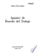 Apuntes de derecho del trabajo