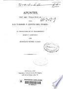 Apuntes de mi práctica sobre los tumores y quistes del ovario y el resultado de su tratamiento médico y quirúrgico