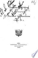 Apuntes históricos de la Compañía Nacional de Bomberos. Lima no. 3