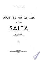 Apuntes históricos sobre Salta