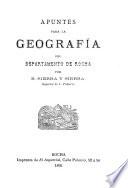 Apuntes para la geografía del departamento de Rocha
