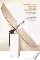 Architecture Thinking across Boundaries