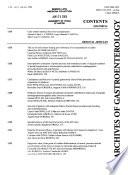 Archives of Gastroenterology