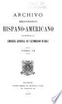 Archivo Bibliográfico Hispano-Americano