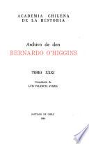 Archivo de don Bernardo O'Higgins