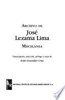 Archivo de José Lezama Lima