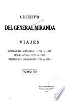 Archivo del General Miranda ...