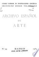 Archivo español de arte