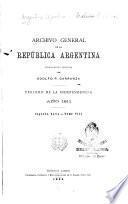 Archivo general de la República Argentina